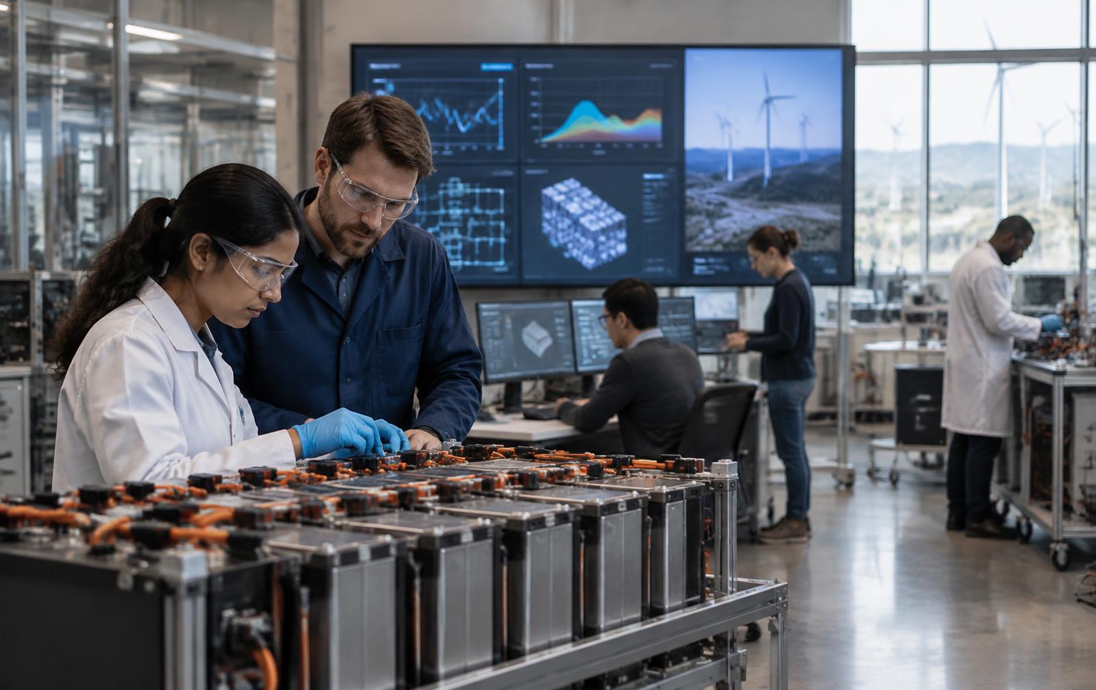 Illustrative applied battery and energy systems research environment